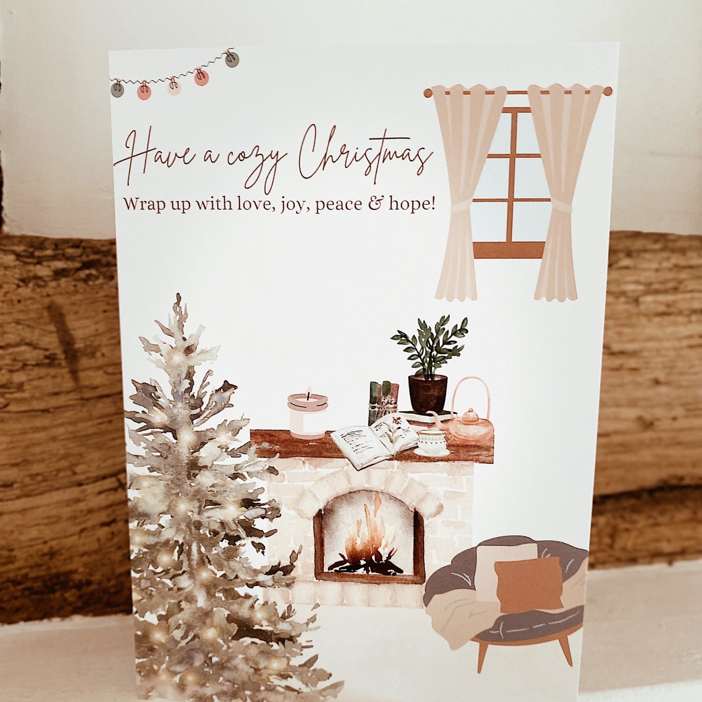 Cosy Christmas Luxury Cards (5 Pack)